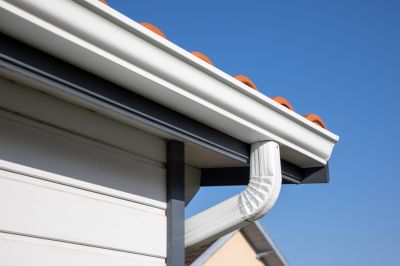Gutter Cover on Residential Roof